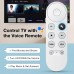 Replacement for Google-Chromecast-Remote, for Chromecast with Google TV Remote 4K/HD & Google TV Streamer 4K(Only for Snow Chromecast Google)