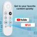 Replacement for Google-Chromecast-Remote, for Chromecast with Google TV Remote 4K/HD & Google TV Streamer 4K(Only for Snow Chromecast Google)