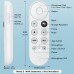 Replacement for Google-Chromecast-Remote, for Chromecast with Google TV Remote 4K/HD & Google TV Streamer 4K(Only for Snow Chromecast Google)