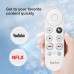 Replacement for Google-Chromecast-Remote, for Chromecast with Google TV Remote 4K/HD & Google TV Streamer 4K(Only for Snow Chromecast Google)