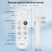 Replacement for Google-Chromecast-Remote, for Chromecast with Google TV Remote 4K/HD & Google TV Streamer 4K(Only for Snow Chromecast Google)