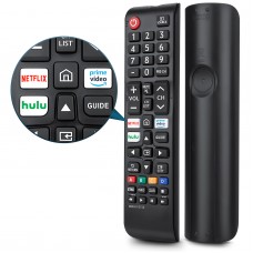 Newest Universal Remote for Samsung TV, Replacement Infrared Remote for All Samsung Smart TV, LED, LCD, HDTV, 3D, Series TV, with Netflix/Hulu/Prime Video Buttons