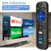 LOUTOC Replacement RC280 RC282 Compatible with TCL-Roku-TV-Remote, Universal TV Remote for Roku Hisense, Onn, Sharp, Philips TVs with Netflix, Sling, Hulu, Now Buttons