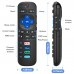 LOUTOC Replacement RC280 RC282 Compatible with TCL-Roku-TV-Remote, Universal TV Remote for Roku Hisense, Onn, Sharp, Philips TVs with Netflix, Sling, Hulu, Now Buttons