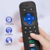 RC280 RC282 Replacement for TCL-ROKU-TV-Remote, for TCL Roku Smart 4K LED TV with Buttons for Netflix, Disney, Hulu and Roku Channel