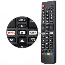 Loutoc Replacement for LG-TV-Remote, Universal Remote Control for LG LCD LED 3D HDTV Smart TVs (AKB75095307 AKB75095308 AKB74915324)